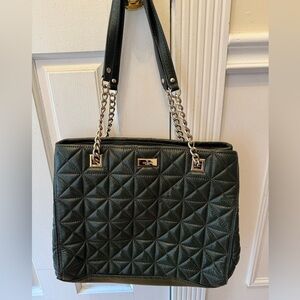 Kate Spade Sedgwick Place Phoebe Bag - Green Quilted